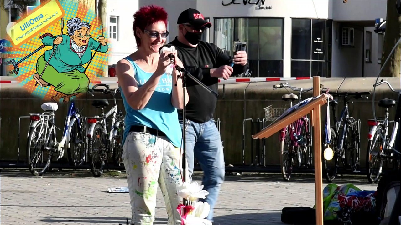 Teil 2: 24.04.2021, München, Harras: UlliOma & Friends: Florian vom Friedensfahrzeug