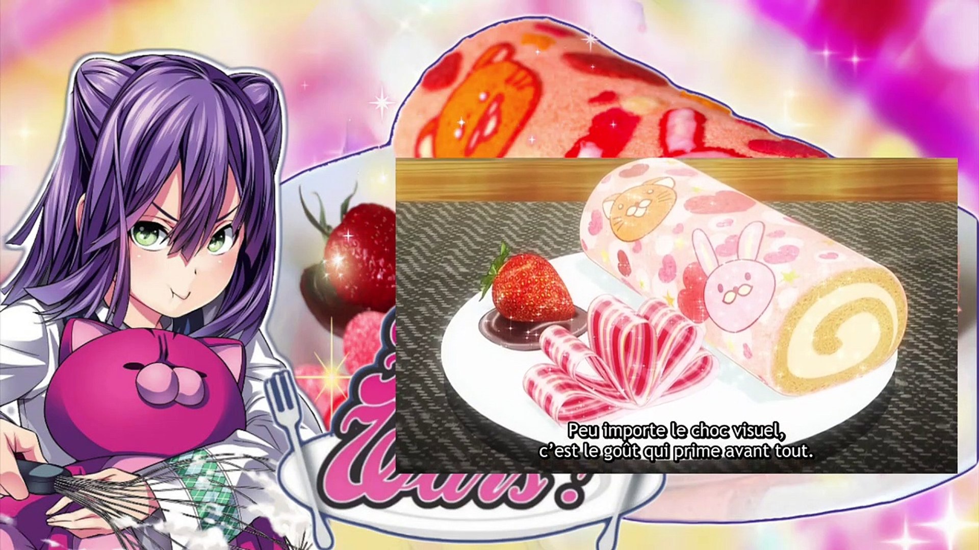 Food Wars Momo S Japanese Roll Cake Recipe From Her Roll Cake Castle Video Dailymotion