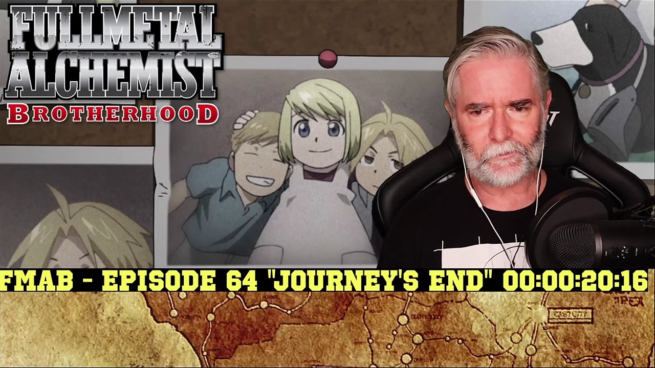 Fullmetal Alchemist: Brotherhood Episode 64 "Journey'S End" Finale Reaction