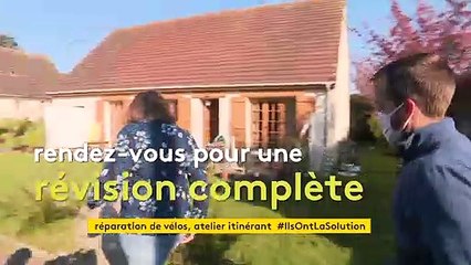 Dans le Calvados, un ancien ingénieur a monté son atelier itinérant de réparation de vélos