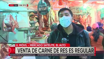 Carniceros ponen en duda la venta normal de carne de res en El Alto