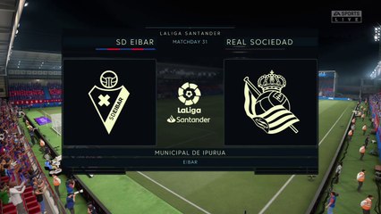 Eibar vs Real Sociedad | La Liga - 26th April 2021 || Fifa 21