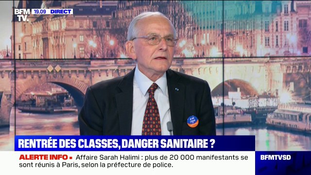 Covid-19: Axel Kahn estime que les restrictions actuelles ont eu très peu d'effets sur la circulation du virus