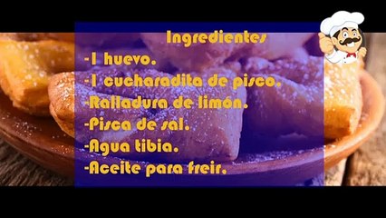 Como hacer los mejores calzones rotos para la once