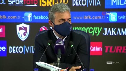 Aykut Kocaman: "Bugün futbol şansı yanımızdaydı"