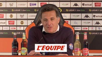 Christophe Pélissier : « Les joueurs m'ont bluffé » - Foot - L1 - Lorient