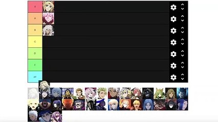 Fate/Stay Night, Zero, & Apocrypha Servant Tier List