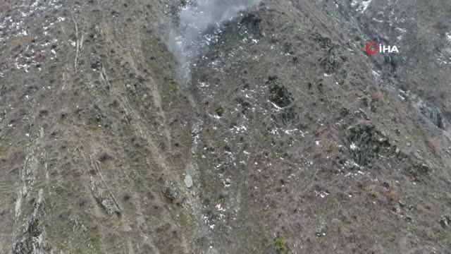 Bitlis kırsalında ele geçirilen EYP ve top mühimmatları imha edildi