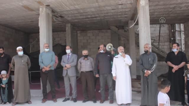 Ürdün'de, Doğu Kudüs'te İsrail polisinin saldırılarına maruz kalan Filistinlilere destek gösterisi