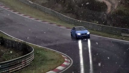 BMW F80'i göz göre göre böyle çarptı!