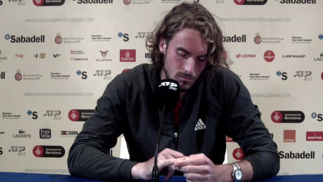 ATP - Barcelone 2021 - Stefanos Tsitsipas : I was two centimeters away from beating Rafael Nadal