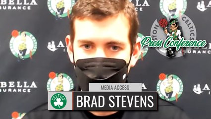 Brad Stevens Postgame Interview | Celtics vs Hornets