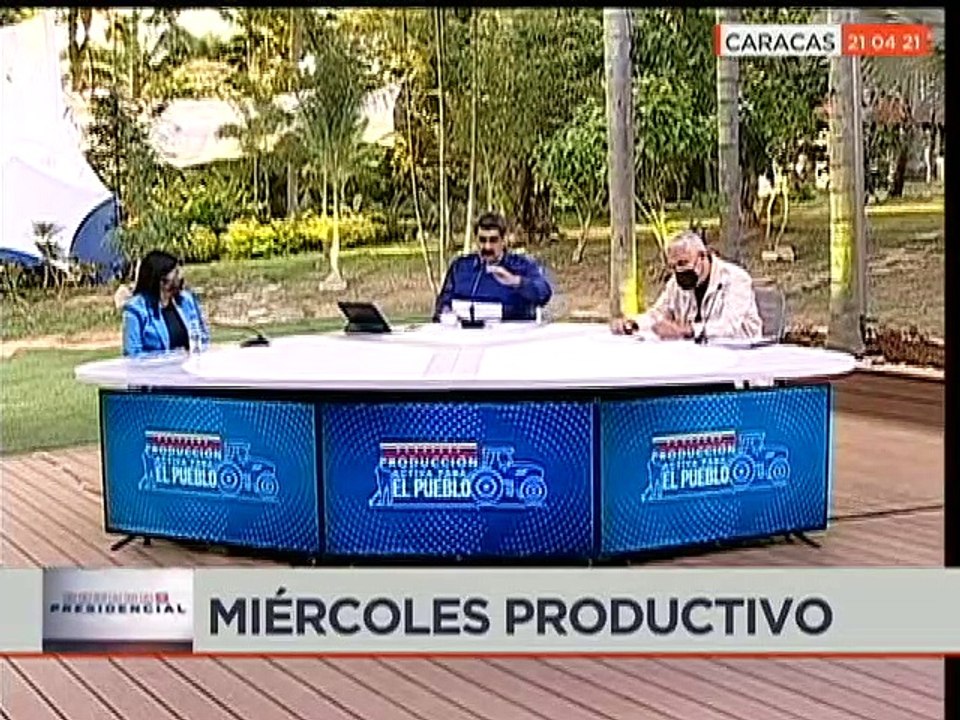 Semana Presidencial 25ABR2021 |  Venezuela y PMA suscriben acuerdos para fortalecer seguridad alimentaria