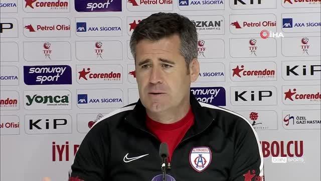 Altınordu - GZT Giresunspor maçının ardından