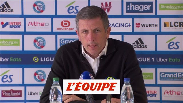 Thierry Laurey : « Ce sont des points qu'on laisse échapper naïvement » - Foot - L1 - Strasbourg