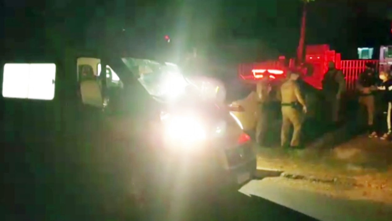 Mulher agredida pelo genro no Cascavel Velho é socorrida pelo Corpo de Bombeiros