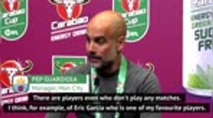 Guardiola hints at Eric Garcia move after EFL Cup triumph