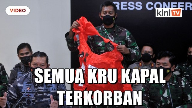 Kesemua kru kapal selam KRI Nanggala 402 terkorban