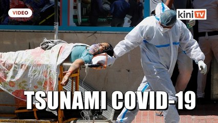 India berdepan dengan 'tsunami' Covid-19