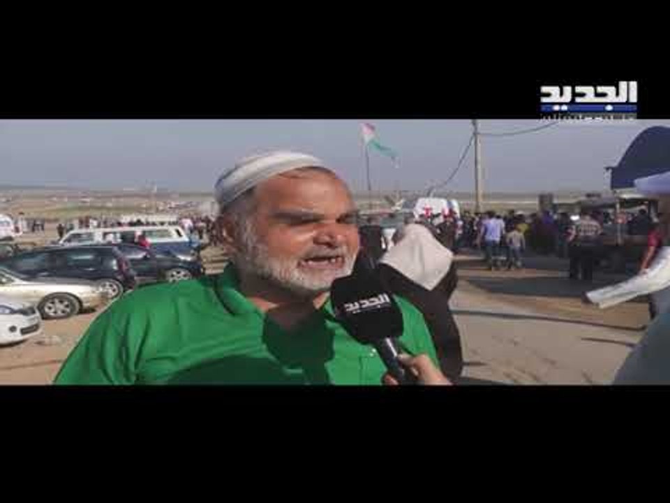 متظاهرو مسيرات العودة في فلسطين يطالبون وزير العمل اللبناني بالعدول عن قراراته- محمود أبو سيدو