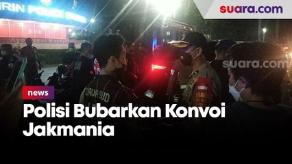Polisi Bubarkan Konvoi di Bundaran HI,  Sejumlah JakMania Diamankan
