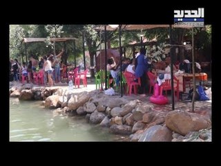 متنزّهات نهرِ الوزاني تعجّ بالسّيّاح تحت أنظارِ جنود العدوِّ الإسرائيليّ! - جورج عشي