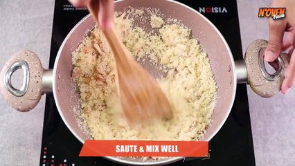 RAVA LADDU - SUJI LADDU - SEMOLINA LADDU - QUICK & EASY SWEETS RECIPE - COCONUT SUJI LADDU