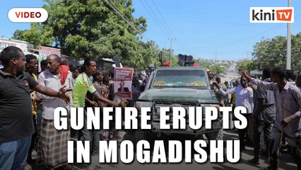 Somali ex-leader says soldiers attacked his home, blames president