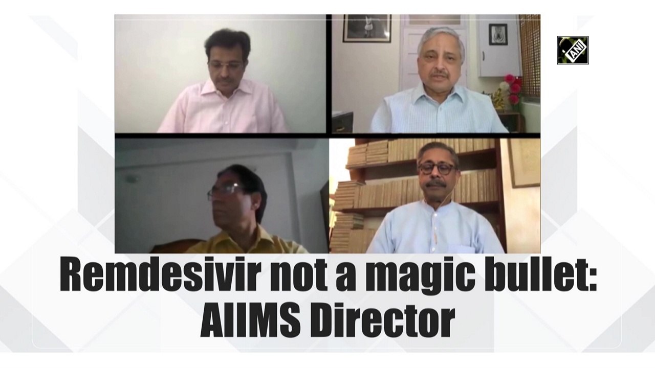 Remdesivir not a magic bullet: AIIMS Director