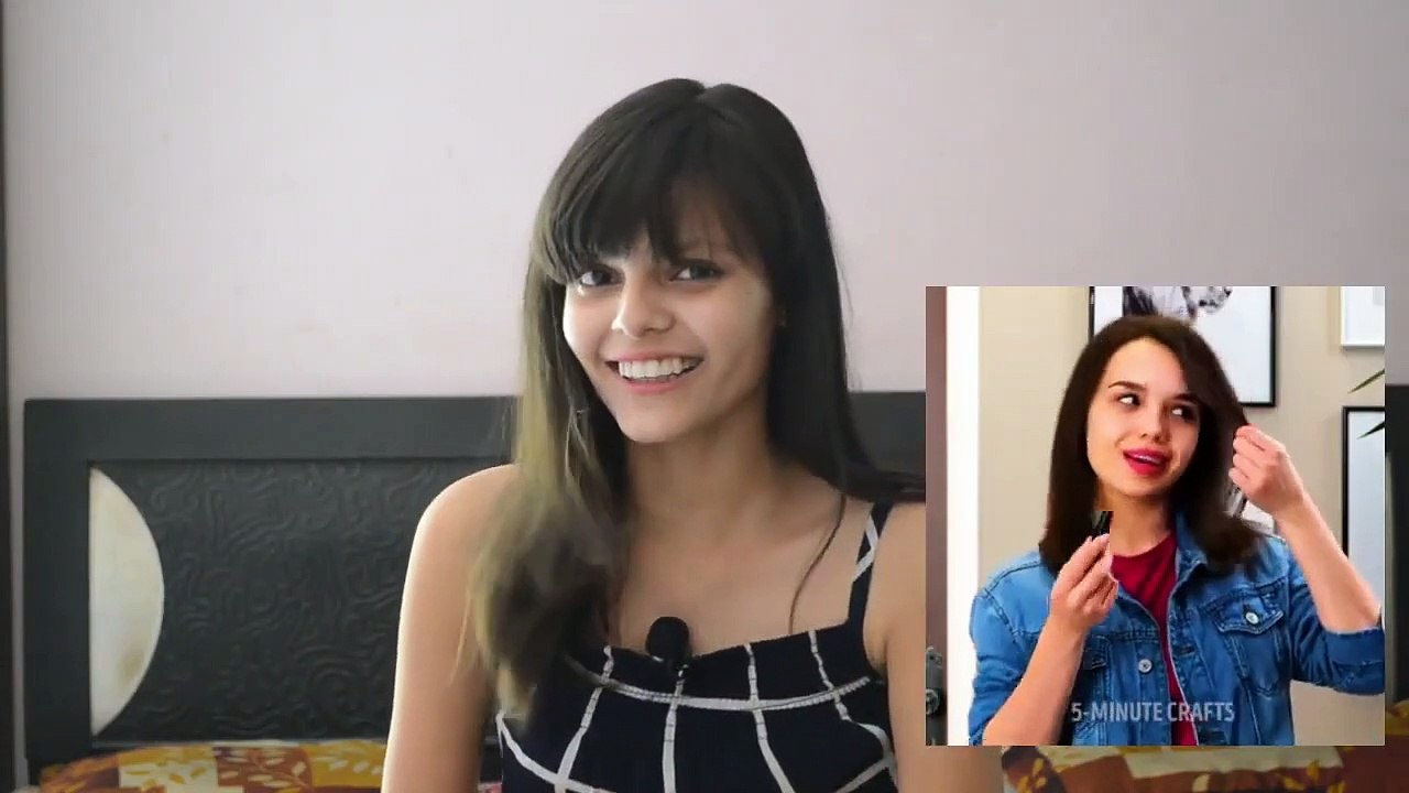 Testing Out *Viral*Hair Hacks || @5-Minute Crafts || Sonal Bhavsar