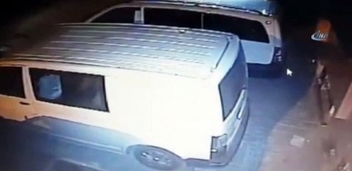 Hırsızın pişkinliği şaşırttı