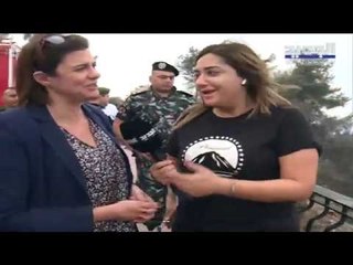 وزير الداخلية ريا الحسن من غرفة العمليات في المشرف