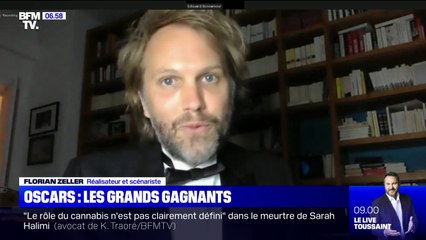 Oscars: double récompense pour le réalisateur français Florian Zeller et son film "The Father"