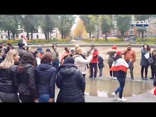 وقفة تضامنية مع الحراك من العاصمة السويدية ستوكهولم
