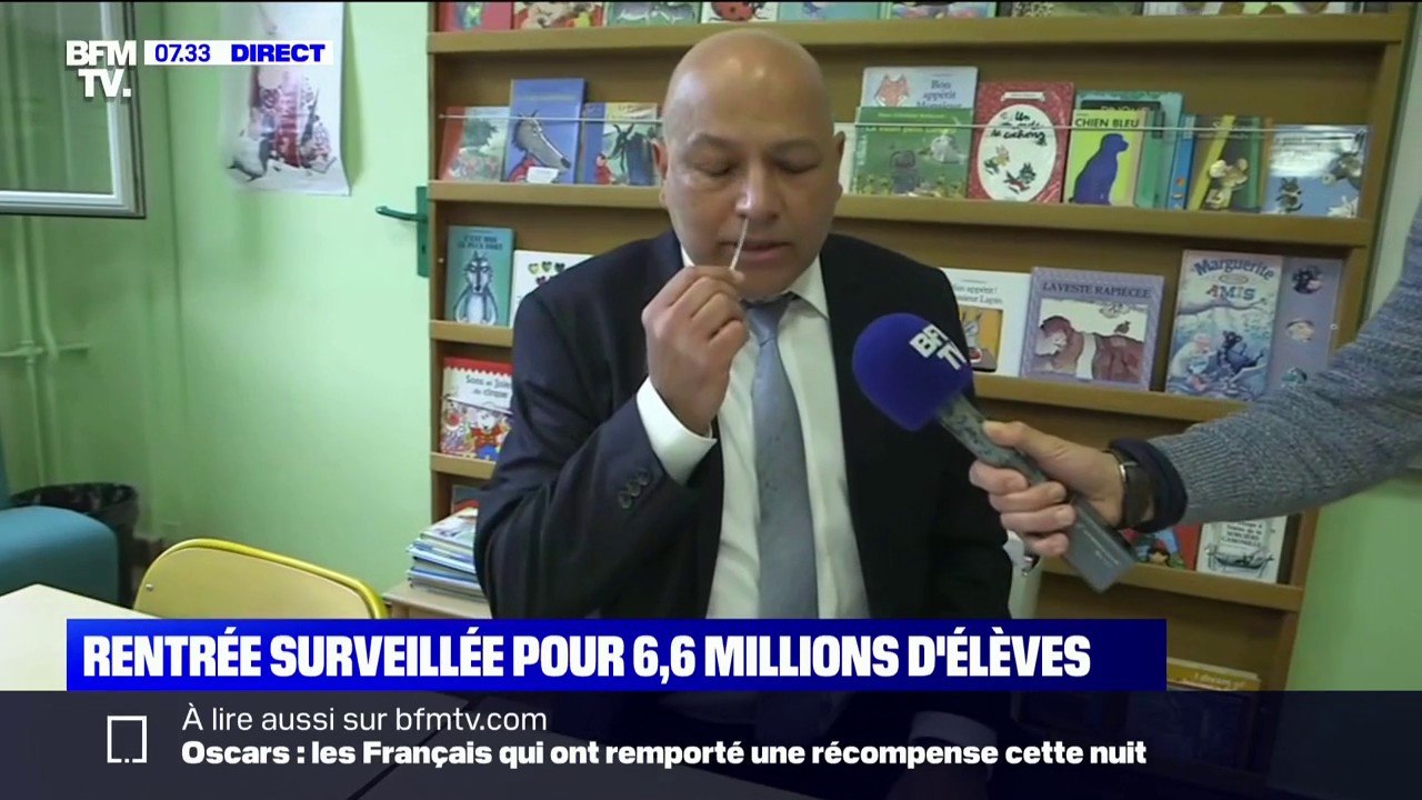 Covid-19: tests salivaires pour les élèves et autotests antigéniques pour les enseignants en cette rentrée