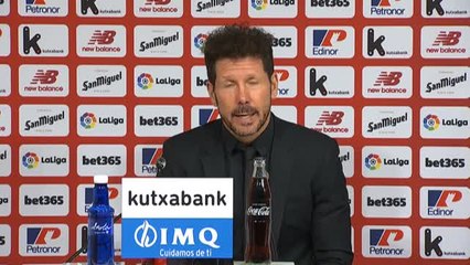 Simeone: "Aquel que tenga fuerza mental estará más cerca de ganar"