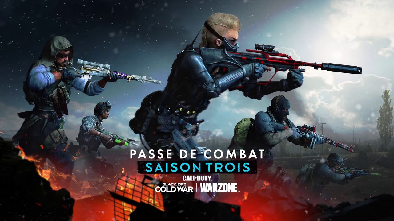 Call of Duty Black Ops Cold War & Warzone - Bande-annonce du passe de combat de la saison 3