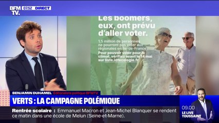 Download Video: Régionales: nouvelle polémique après une campagne lancée par Julien Bayou, le candidat EELV en l'Île-de-France