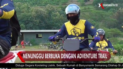 Menunggu Berbuka Puasa Dengan Bermain Adventure Trail