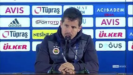 Fenerbahçe - Kasımpaşa maçının ardından