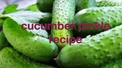 cucumber pickles recipe | ミニきゅうりのピクルス | 腌制迷你黄瓜 - hanami