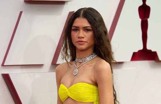 Zendaya put diamonds at the heart of Oscars outfit
