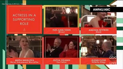 Oscars 2021: YuhJung Youn wins Best Supporting Actress firstever Korean actor to win Oscar