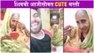 शिवची आजीसोबत Cute मस्ती | Shiv Thakare and His Grandma Cute Masti Video | Bigg Boss Marathi 3