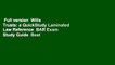 Full version  Wills  Trusts: a QuickStudy Laminated Law Reference  BAR Exam Study Guide  Best