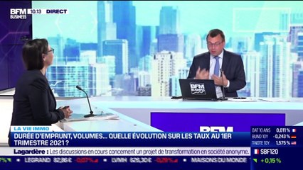 Cécile Roquelaure (Empruntis) : Quelle évolution sur les taux au 1er trimestre 2021 en matière de durée d'emprunt et de volumes ? - 26/04