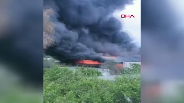 Son dakika gündem: ANTALYA ÇEKİRGE ÜRETİM MERKEZİNDE YANGIN