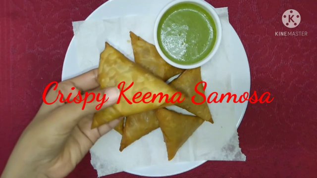 Crispy Keema Samosa With Easy Folding Technique/ Mutton Samosa/ Iftar Special Ramadan Recipe/ Keemay kay samosa banane ka tarika/Keema Samosa kaise banate hai/ how to make mutton Samosa