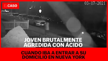 Joven brutalmente agredida con ácido en Nueva York