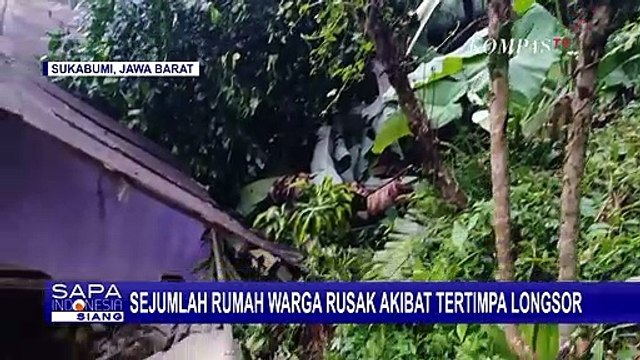 Rumah di Sukabumi Tertimbun Longsor, Ibu dan Anak Jadi Korban